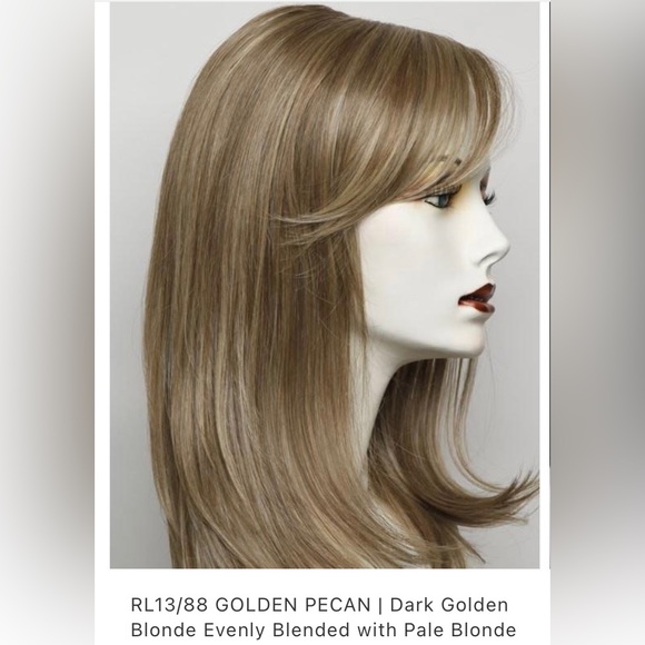 Raquel Welch Spotlight ELITE Hand-Tied Synthetic Lace Front Wig in Golden Pecan - Picture 7 of 13